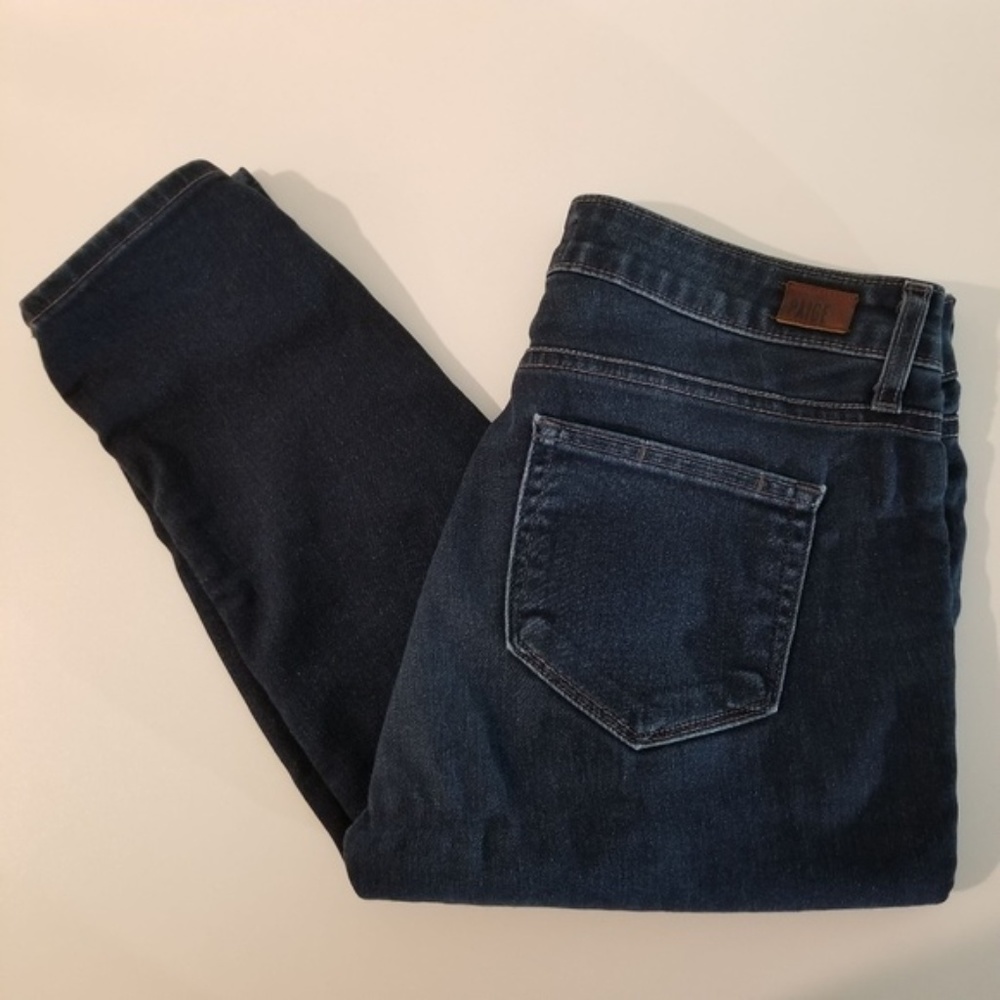 PAIGE Verdugo Ultra Skinny Dark Wash Jeans